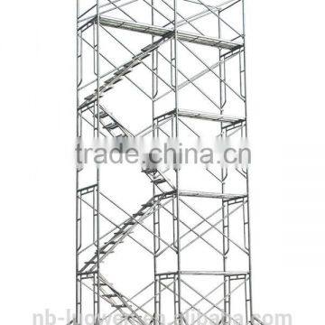 Ringlock scaffolding for construction