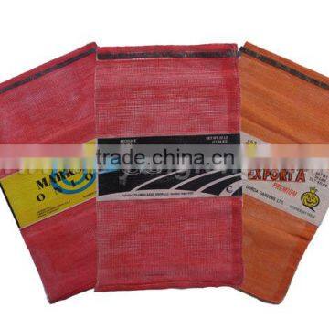 Top Quality PP Leno Mesh Bags with label