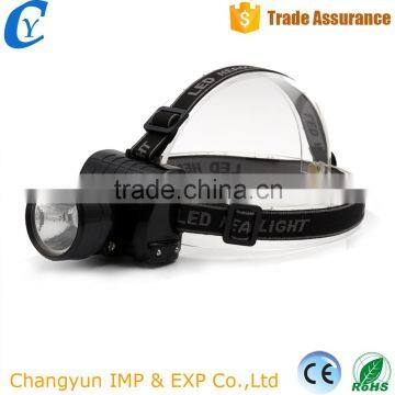 Plastic Body Black LED Rechargeable Hand Lamp Torch Lighter