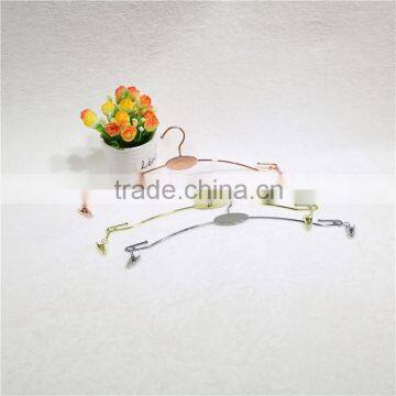 QD-D17 metal underwear hanger female underwear hanger bar hanger