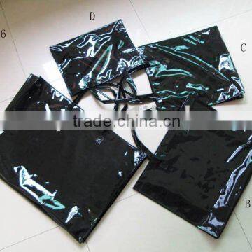 transparent recycle PVC shopping bag wholesale