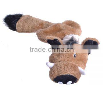 Plush cute design dog chew toy