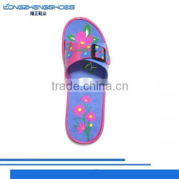 2014 Fancy upper eva ladies slippers