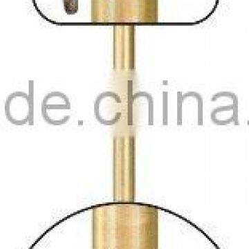 2m aluminum telescopic flagpole with brass coated