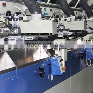 8-color Automatic UV Ink Screen Printing Machine With UV Dryer System LC-120AL-4 photo-6