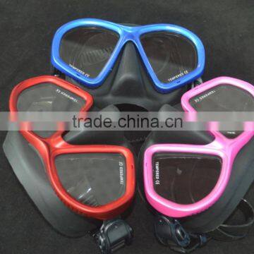 A standard New diving mask for snorkeling colorful and lightest one diving mask for adult