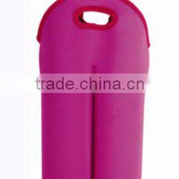 Double red wine neoprene bottle sleeve made in china