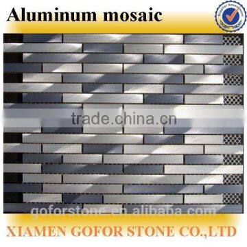 aluminum wall decorated mosaic