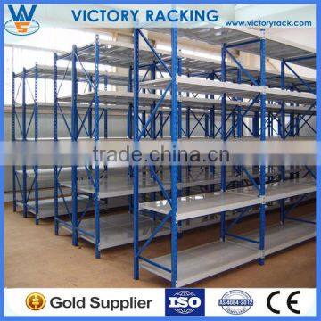 Medium duty warehouse racking sytem heavy duty steel storage rack