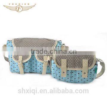 Canvas School Girl Teen Shoulder Bag photo-2