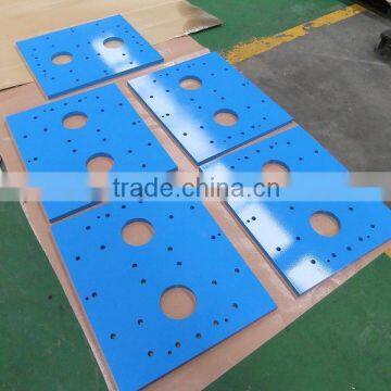 high precision CNC cutting/drilling/machining/grinding/painting steel anchor plate
