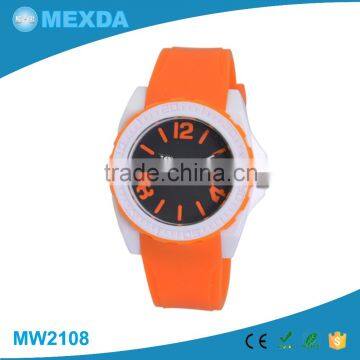 Wholesale promotional gift waterproof silicone fashion woman sport watch