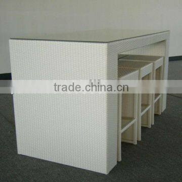 YHA008 BAR TABLE SET PATIO FURNITURE SALE photo-2