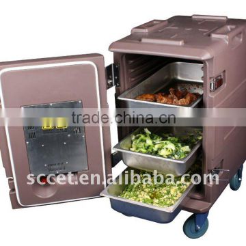 SCC food pan carrier with electric