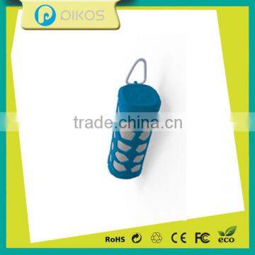 TF Card Silicon Double Speaker 1400mah Lithium Battery Hands Free Outdoor Stereo Music Bicycle Bluetooth Speaker