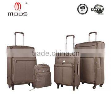 Business Series New Shape softside polyester 20 24 28" suitcase 17" back pack