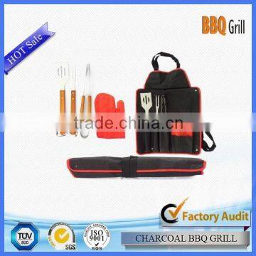 Hot sell barbeque set with apron