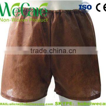 Disposable Non Woven Man Black Boxer Shorts photo-4