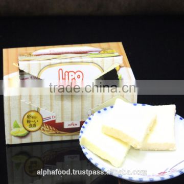 durian snack LIPO Durian Egg Cookies with 100g box packing