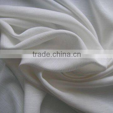 XDR2027 30S*30S RAYON SLUB IN WEFT WOVEN FABRIC