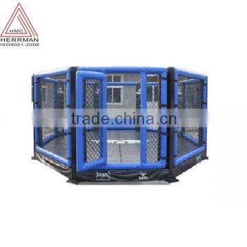 Professional MMA cage