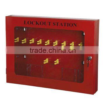 Good sale Safety Practical Lockout Management Station made from steel plate