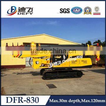 30m DFR-830 hydraulic static used pile driver for excavator machine price