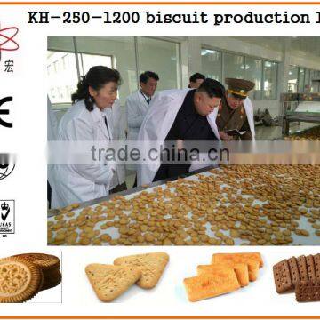 KH automatic biscuit making machine price for food factory