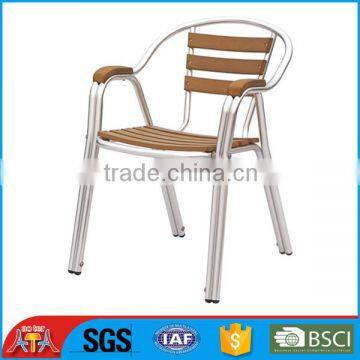 Aluminum PS wooden chair