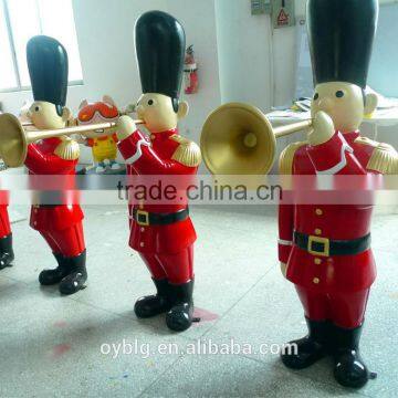 fiberglass soldiers Christmas decoration