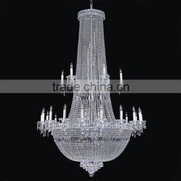Table Candle Chandelier Antique Silver Crystal Chandelier 62046