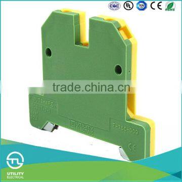 UTL Best Business Ideas Electric Combination Ground Screw Terminal Blocks 4mm 32A 800V