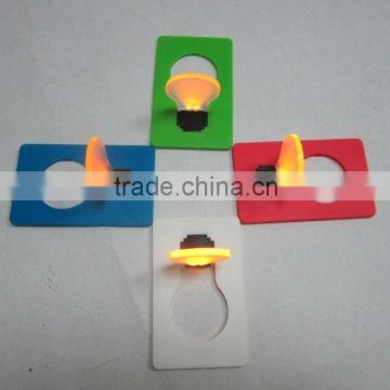 PVC LED Credit Card Light Of Various Colors