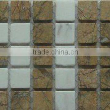 RONDO-103 Stone Mosaic Wall Tile Border Hall Decoration Material
