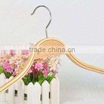 Plywood hangers with anti-slip strip( stock)---40cm