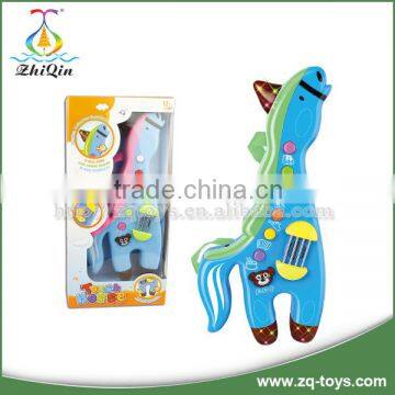 Hot Selling Cartoon Musical All Types of Musical Instrument Horse for Baby