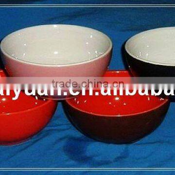 Ceramic bowl/ solid color bowl(101-814)