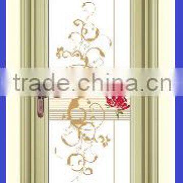 Guangdong elegant sliding interior room closet wood door