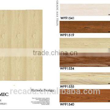 non slip ceramic wood rustic porcelain floor tile 15X90