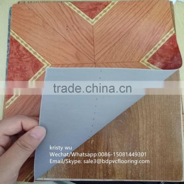 0.65mm Indoor Usage and Plastic Flooring Type PVC flooring vinyl