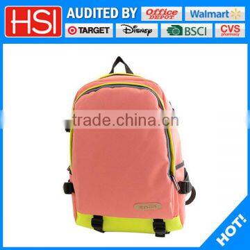 600D polyester outdoor usage backpack with waist belt