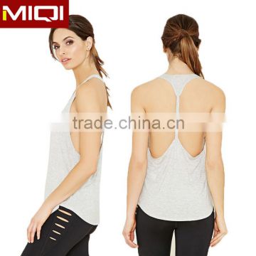 Cheap Wholesale Girls Sexy Tops Custom Nylon Spandex Fitness Wear Women Ladies Women Loose Summer Tops