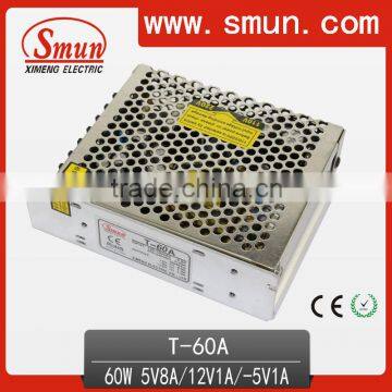 60W Triple DC Power Supply SMPS T-60A