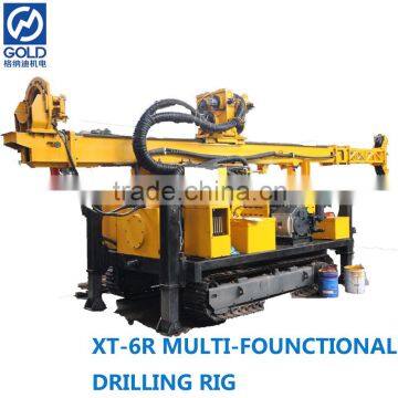 Multi-functional Hydraulic drilling rig with high efficiency