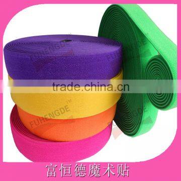 High strength 100% nylon hook and loop tape elastic strap