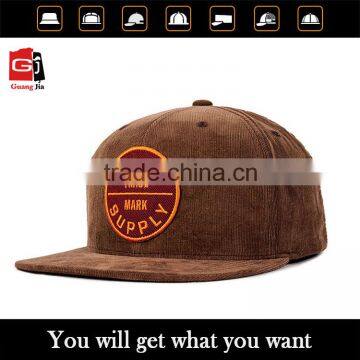 Best Selling 5 Panel Snapback Cap With Collage Embroidery Flat Caps