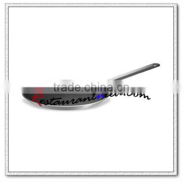 S496 Dia 220mm/ Dia 260mm/ Dia 300mm Aluminium Alloy Non-Stick Crepe Frying Pan