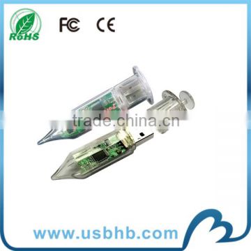 16gb hospital promo usb syringe gift