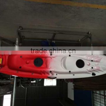 Single fishing kayak with rudder and pedals single sit on top kayak new style single sit on top kayak