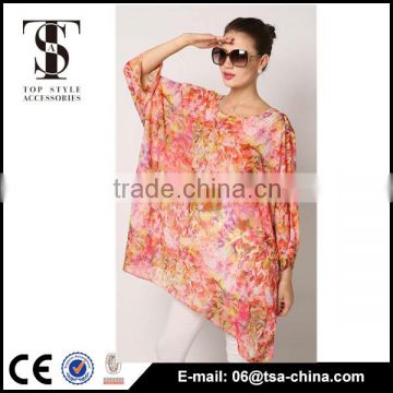 wholesale fit young girl vacation print chiffon beach skirts